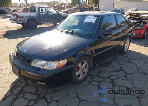 2001 Saab 9-3 Viggen from USA, damaged, VIN YS3DP35G817001497